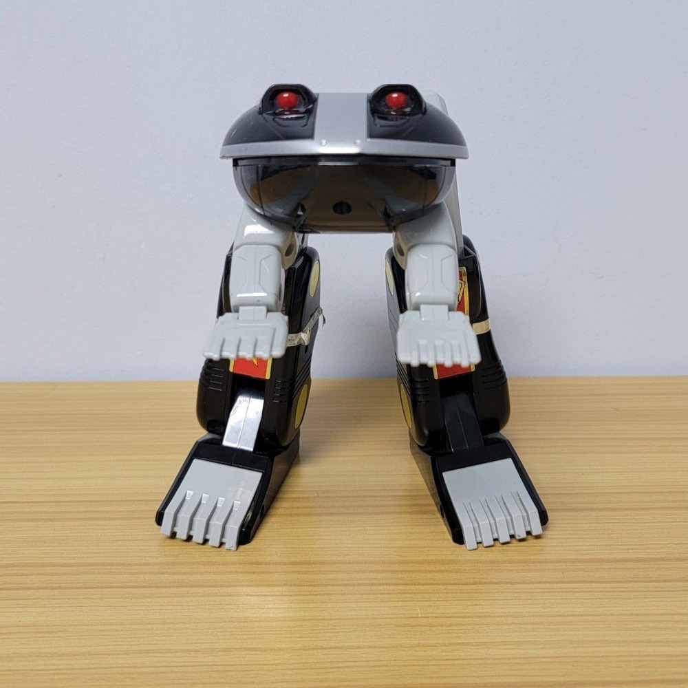 Mighty Morphin Power Rangers Deluxe Ninja Megazord Black Frog Zord 1995 Vintage